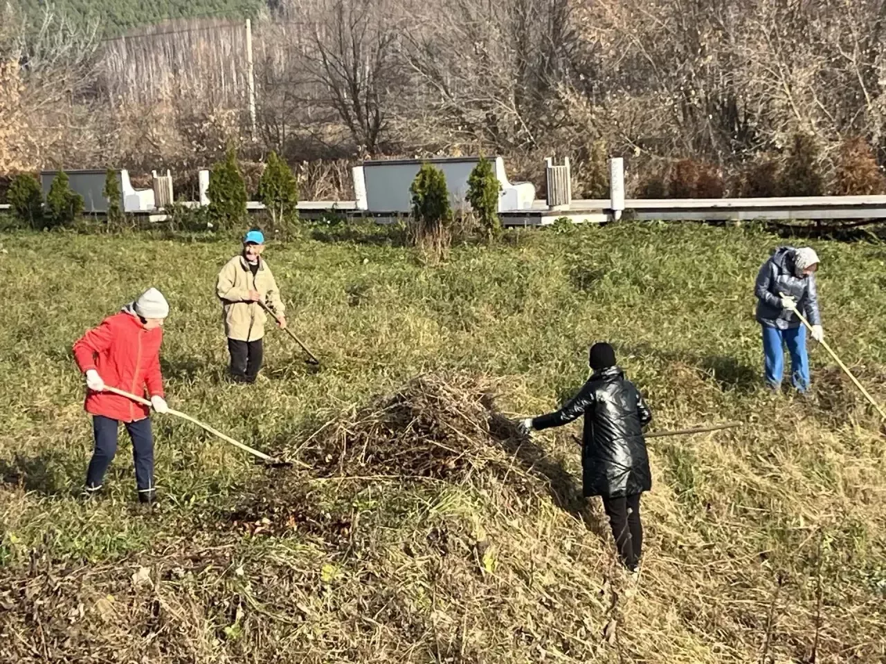 Балтачның мәдәният үзәге һәм сәнгать мәктәбе хезмәт коллективлары өмәгә чыкты