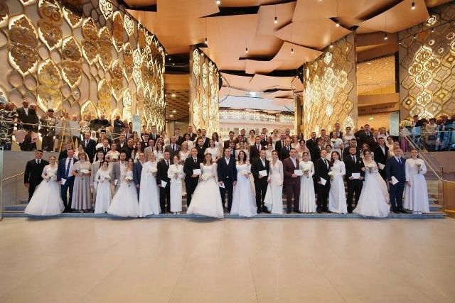 Зөһрә һәм Булат Лотфуллиннар республикакүләм никахлашу чарасында катнашты