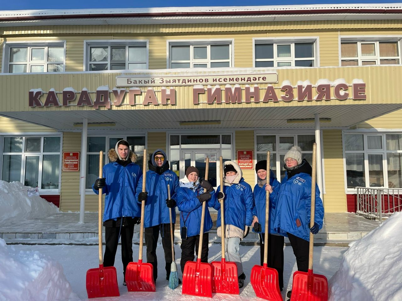 Балтачка кабат студентлар десанты килде