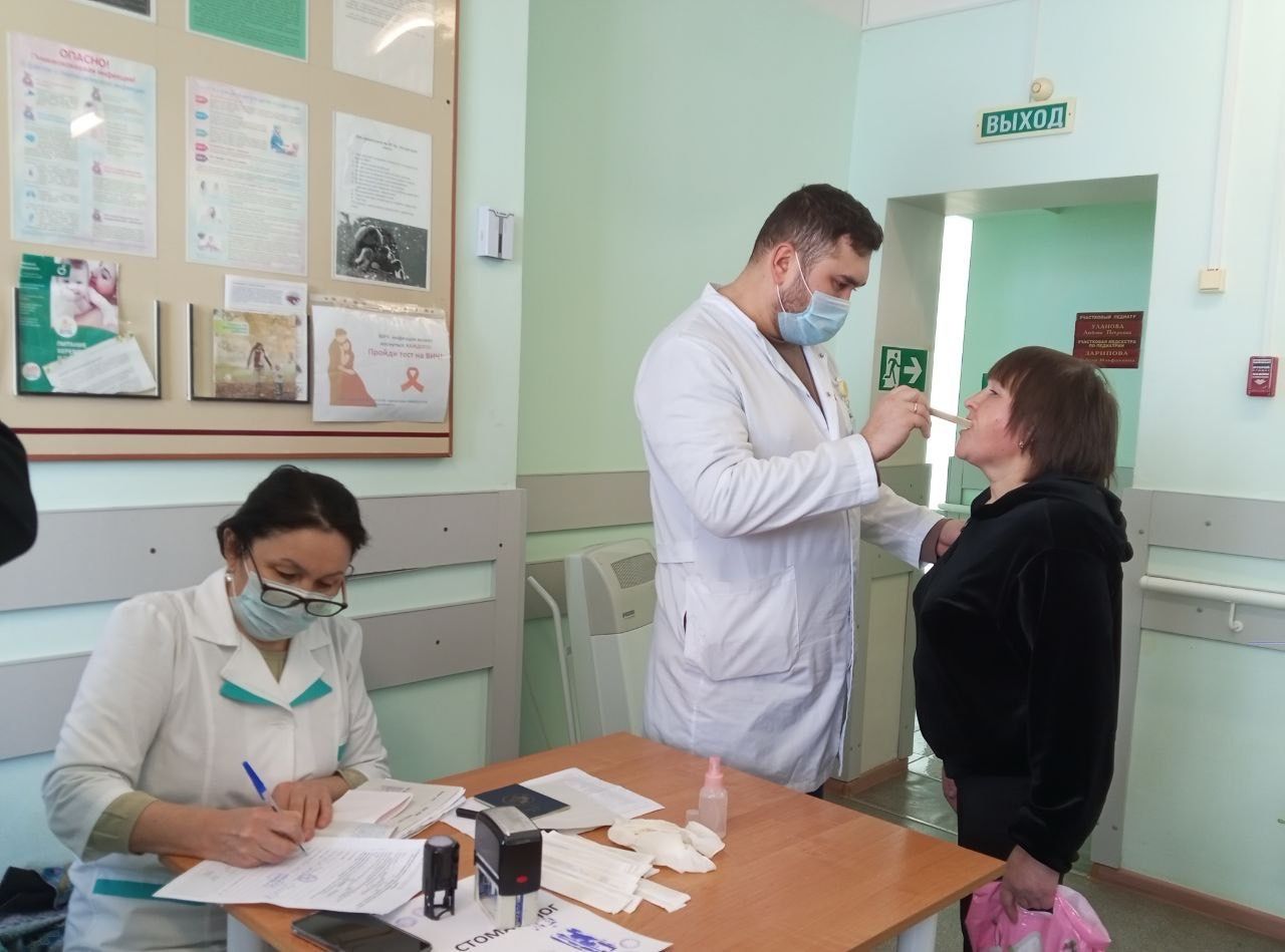 «Яңа тормыш» җәмгыятендә күчмә медицина тикшерүе уздырдылар