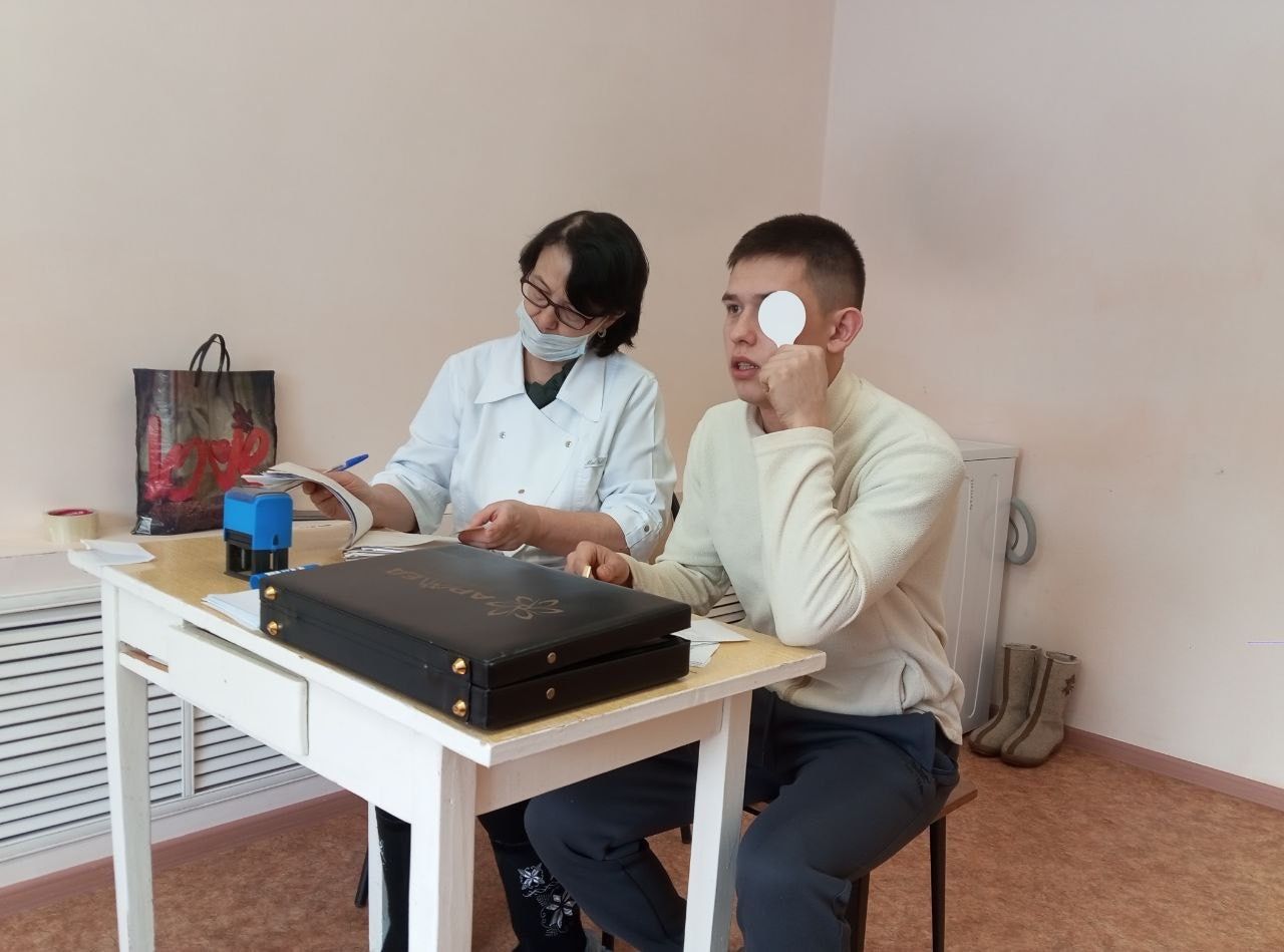 «Яңа тормыш» җәмгыятендә күчмә медицина тикшерүе уздырдылар
