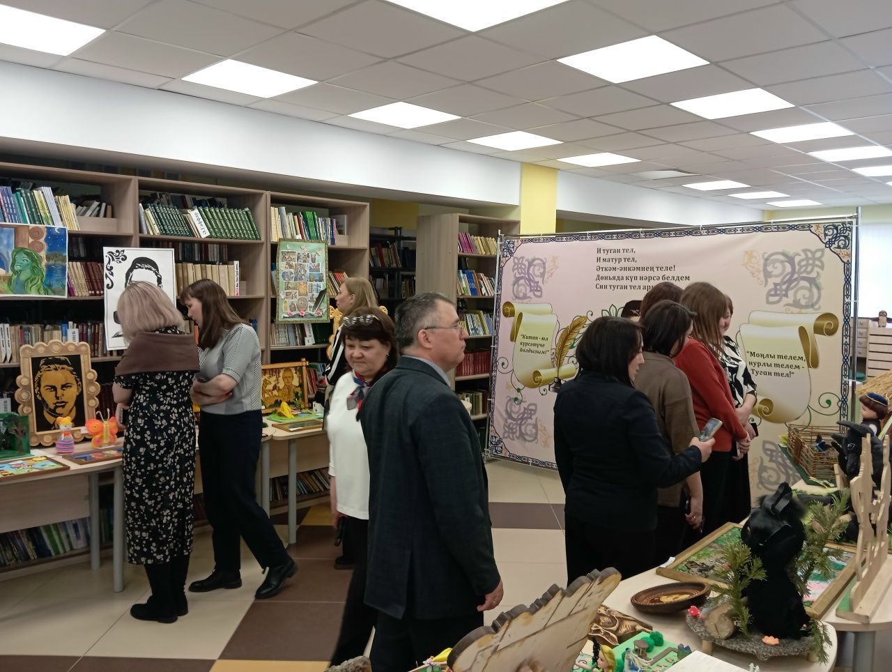 Балтач үзәк китапханәсендә коллективлар өчен экскурсияләр оештырыла башлады