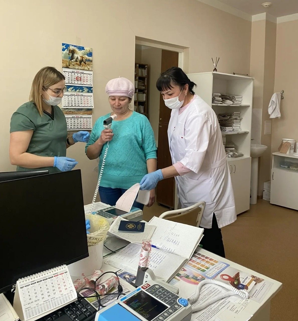 «Сорнай» һәм «Алга»җәмыятьләре хезмәткәрләренә медицина тикшерүе уздырдылар.