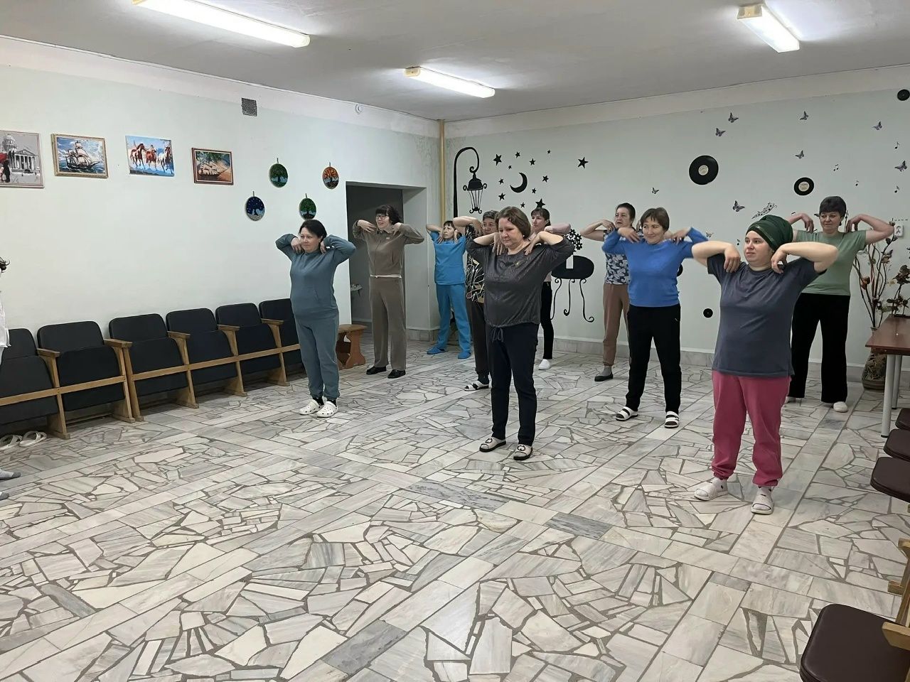 Чепьядагы социаль-тернәкләндерү бүлеге хезмәткәрләре «Тормышка 10 000 адым» Бөтенроссия акциясенә кушылды