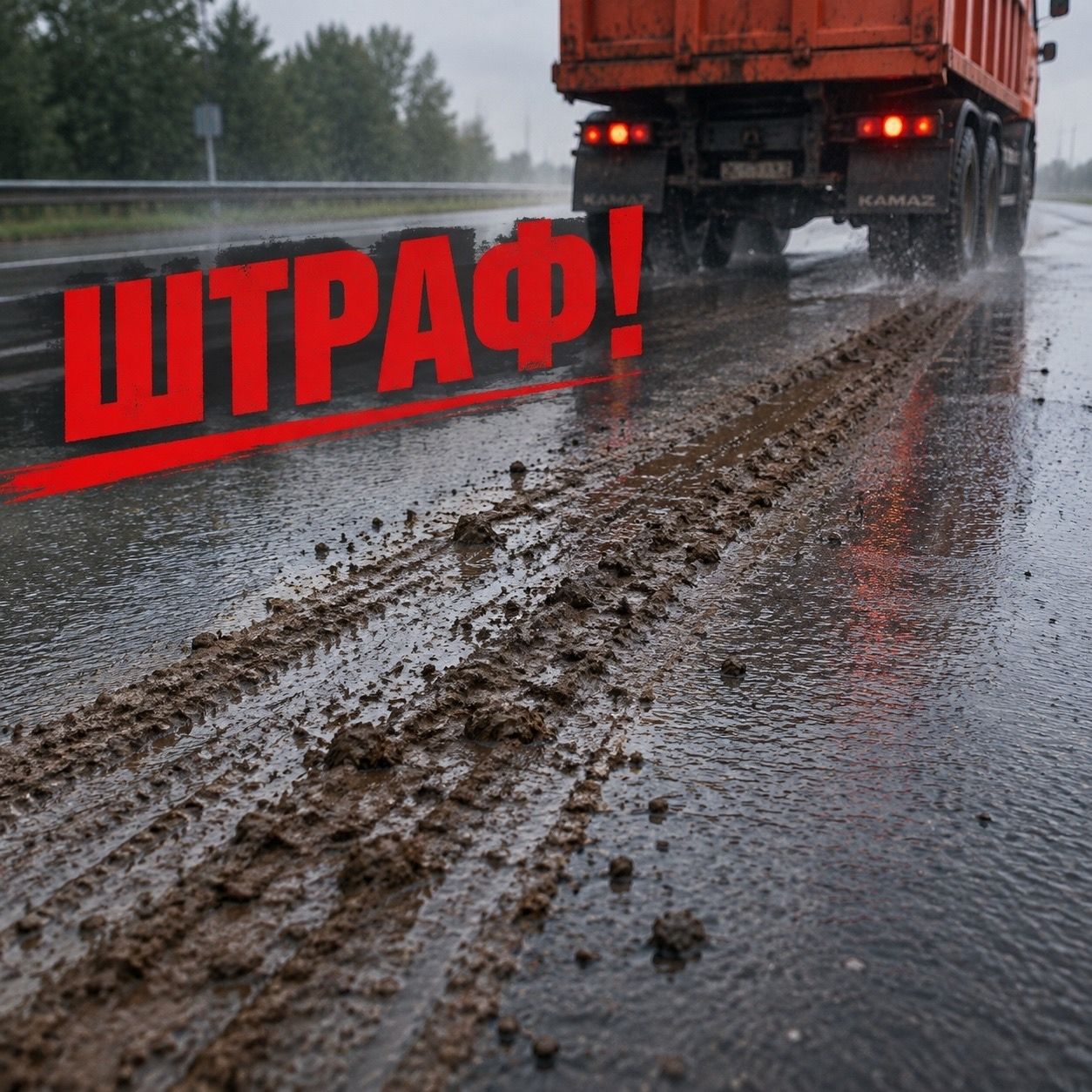 Юлга балчык чыгаручыларга штраф каралган