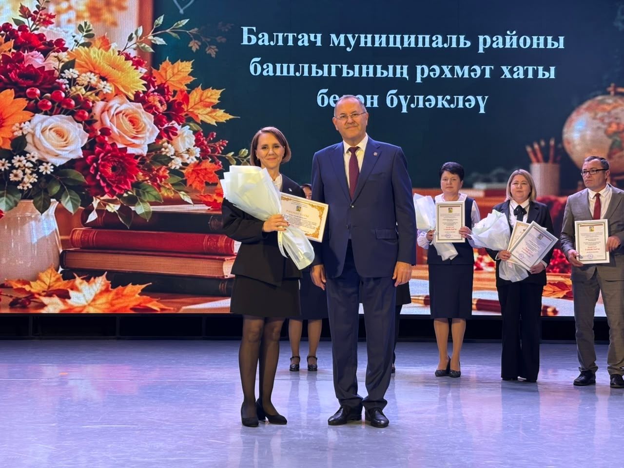 Балтачта укытучыларны хөрмәтләделәр
