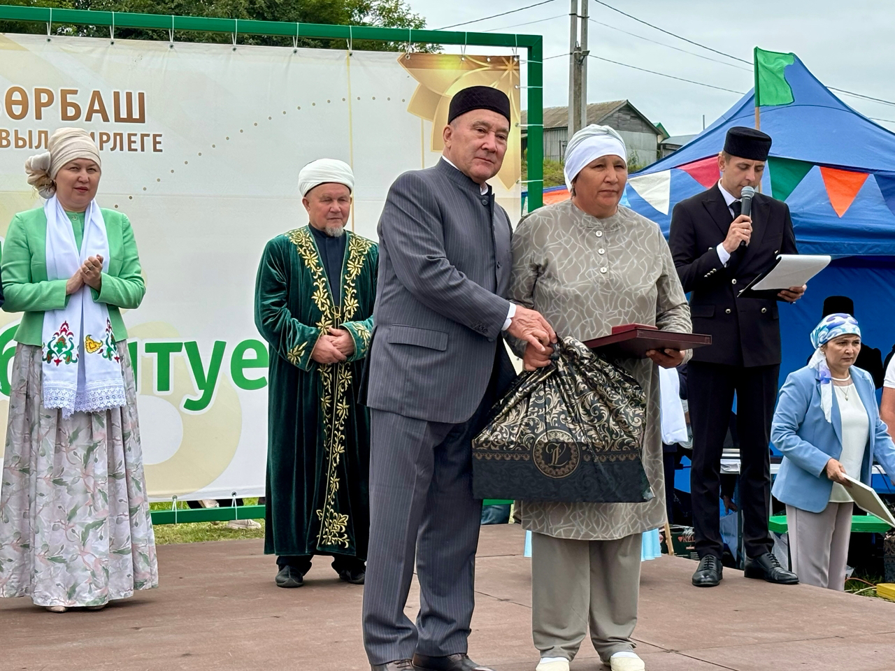 Бөрбаш авылында Россиякүләм мөселман балалар Сабан туе узды