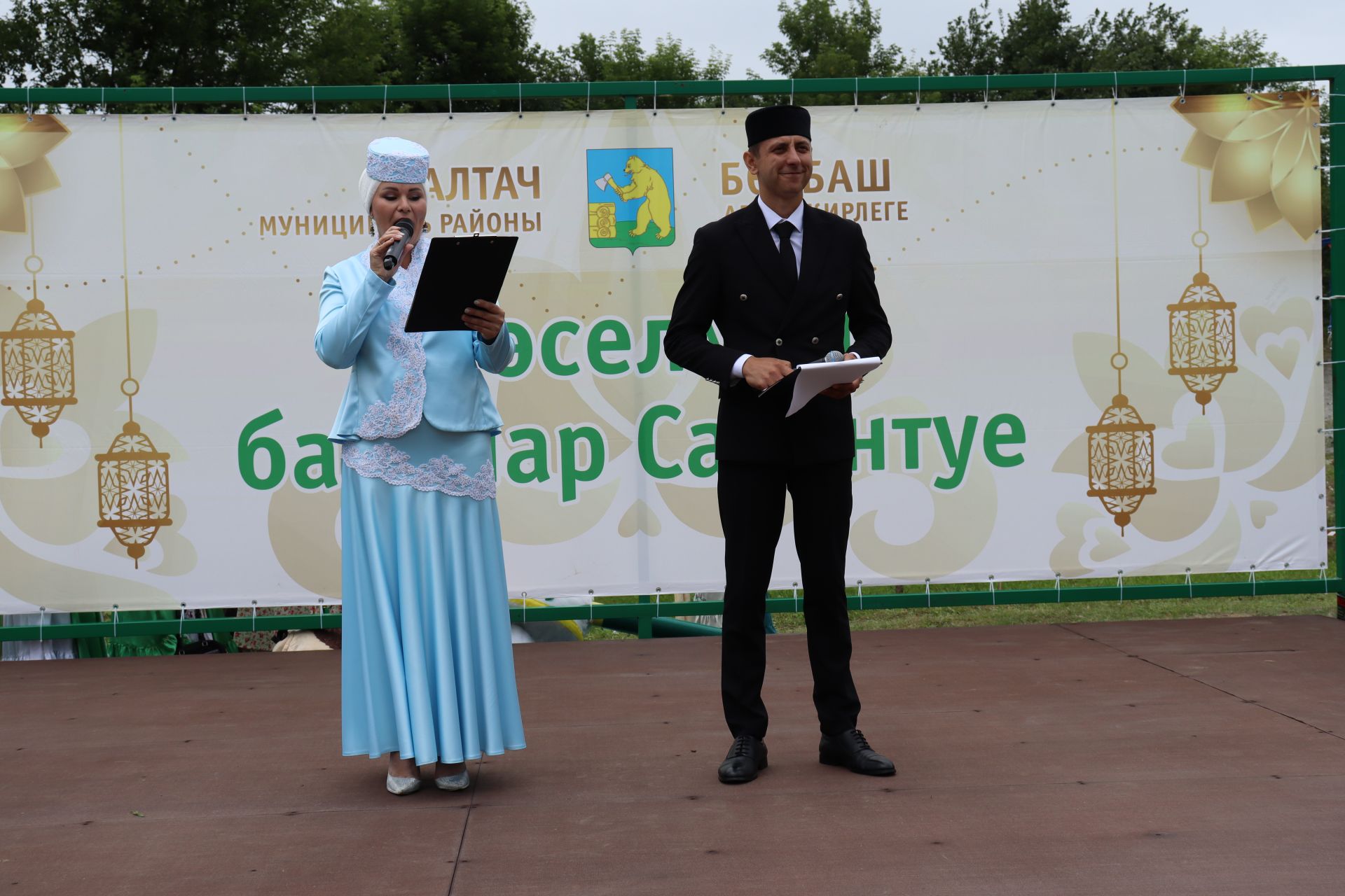 Бөрбаш авылында Россиякүләм мөселман балалар Сабан туе узды