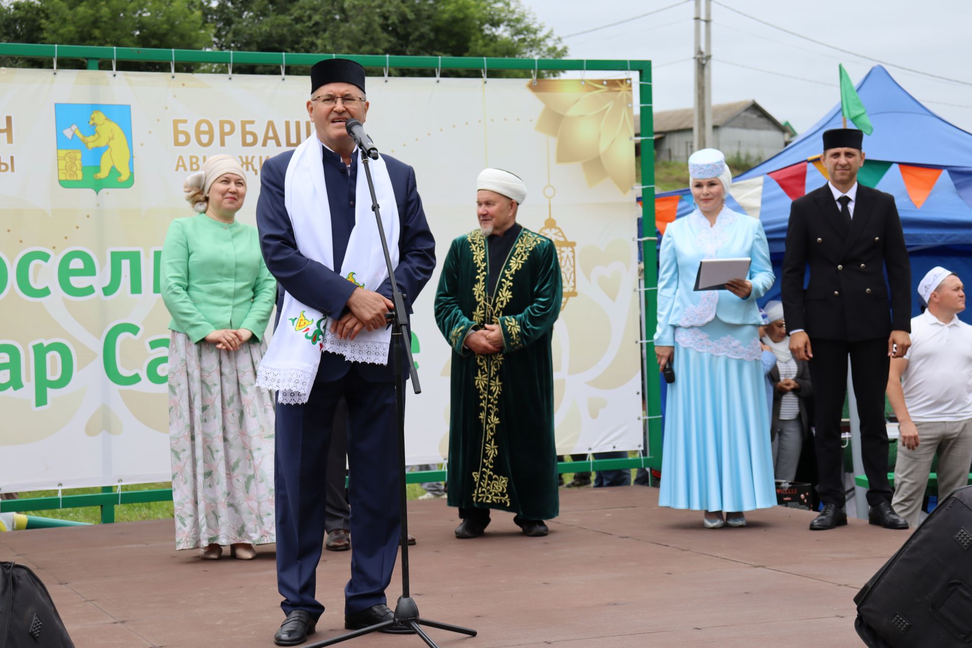 Бөрбаш авылында Россиякүләм мөселман балалар Сабан туе узды