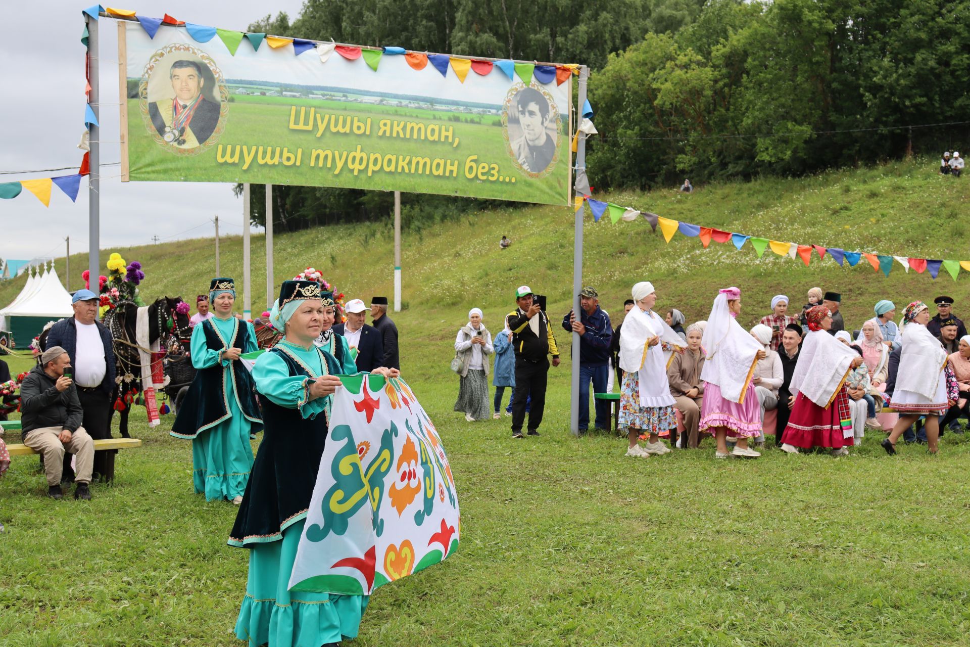 Бөрбаш авылында Россиякүләм мөселман балалар Сабан туе узды