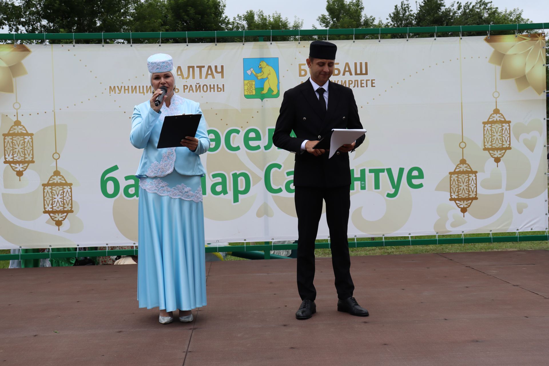 Бөрбаш авылында Россиякүләм мөселман балалар Сабан туе узды