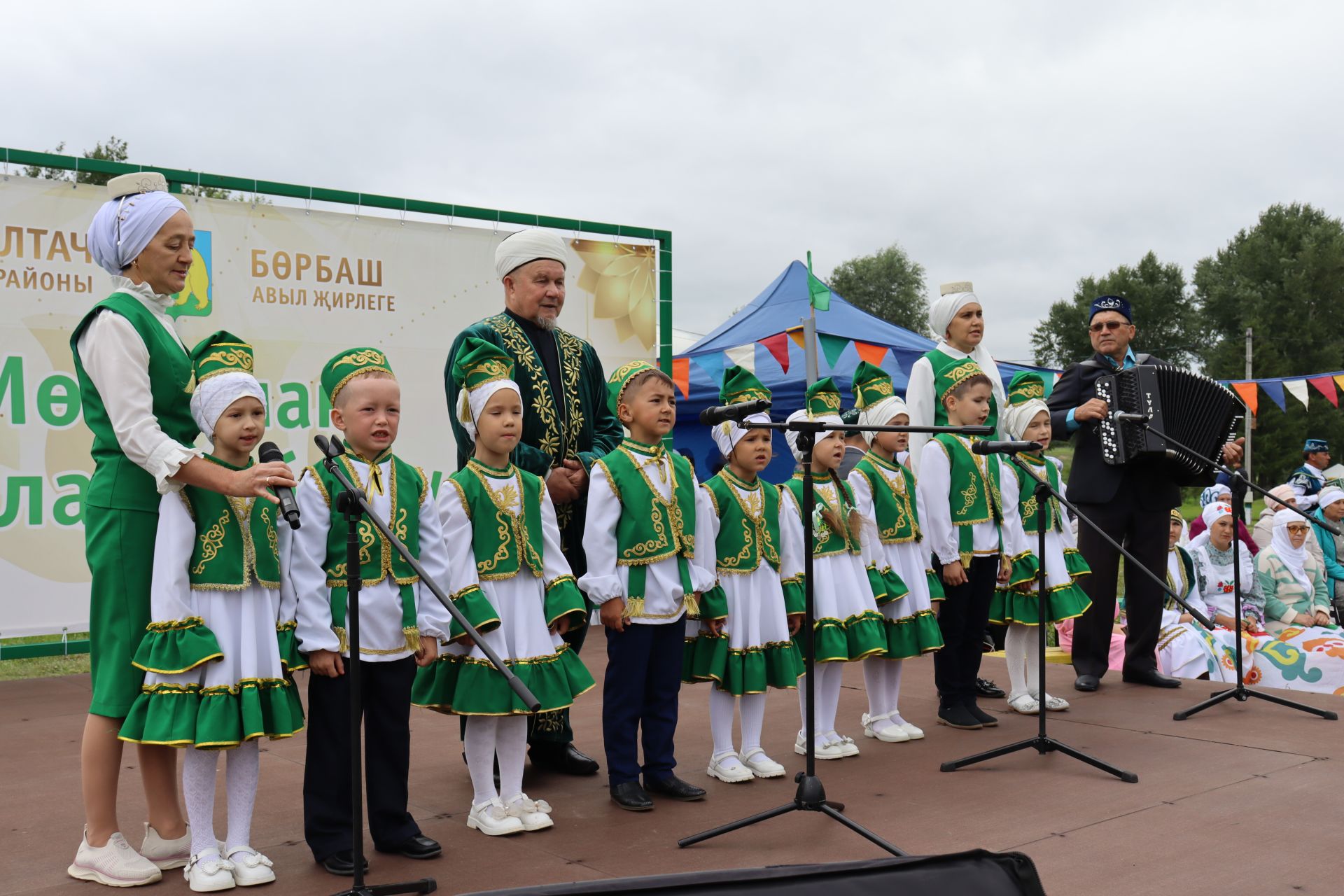 Бөрбаш авылында Россиякүләм мөселман балалар Сабан туе узды