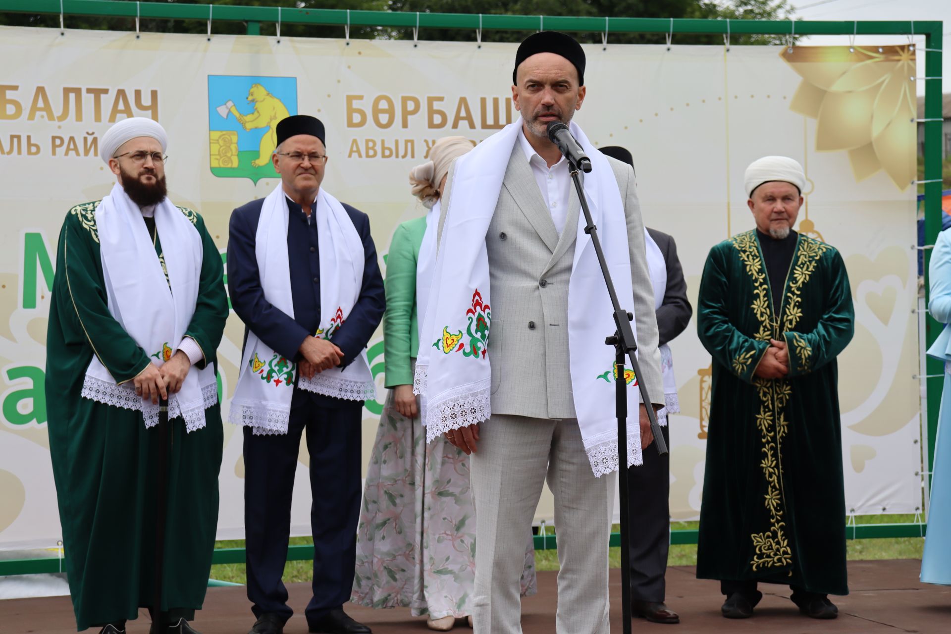 Бөрбаш авылында Россиякүләм мөселман балалар Сабан туе узды