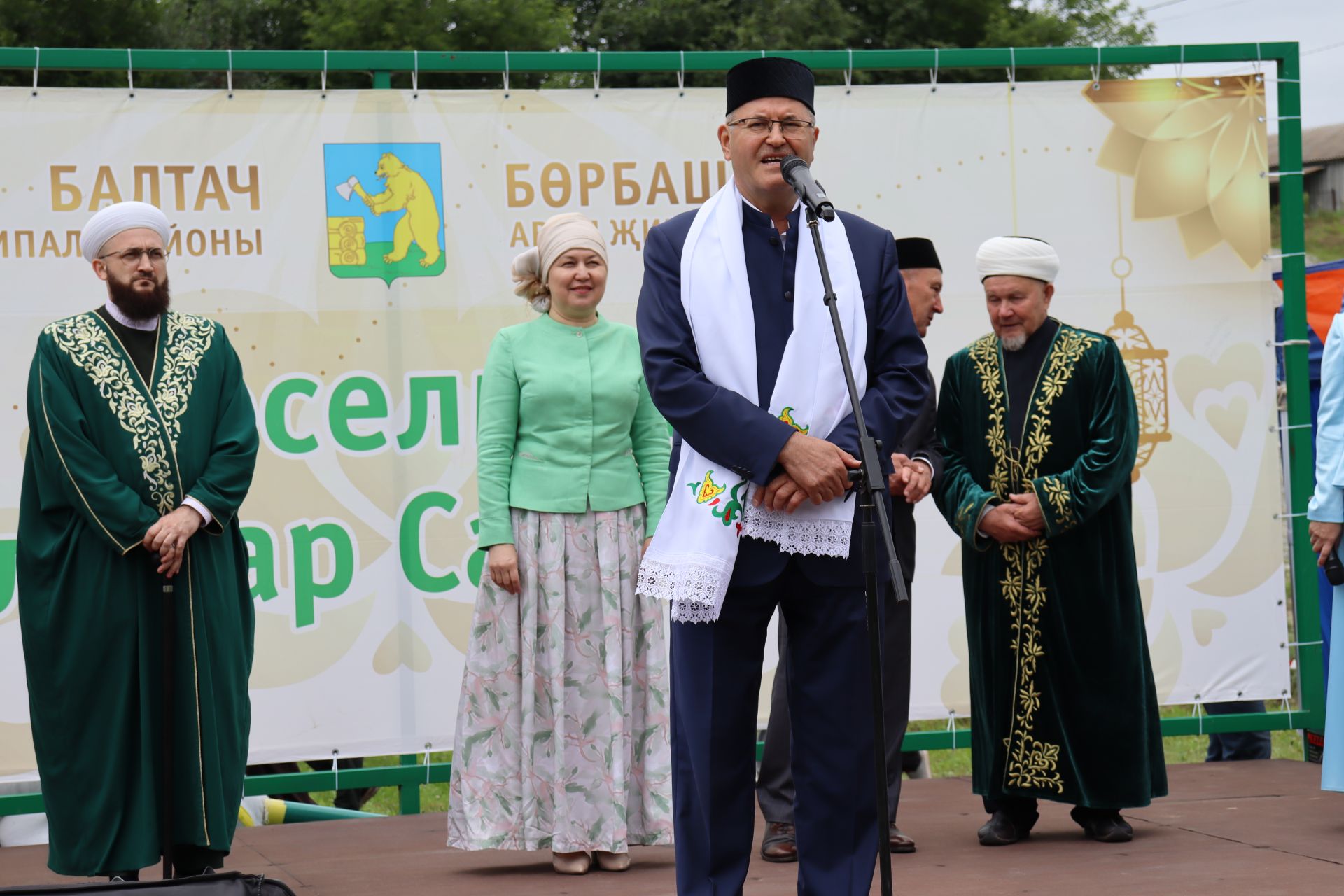 Бөрбаш авылында Россиякүләм мөселман балалар Сабан туе узды