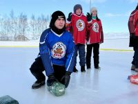 Арча аграр-сәнәгать һөнәр көллиятенең 2нче филиалы бозында оста керлинг уйнаучылар очрашты