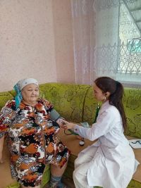 Арбашта табиблар пациентларның өйләренә килеп тикшерде