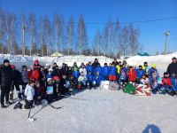 Соснада хоккей буенча район беренчелеге узды