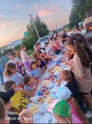 Көектә балалар өчен матур чара уздырганнар