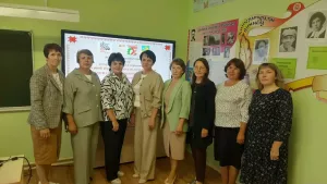 В Мало-Лызинской школе прошло секционное заседание августовской конференции учителей удмуртского языка и литературы
