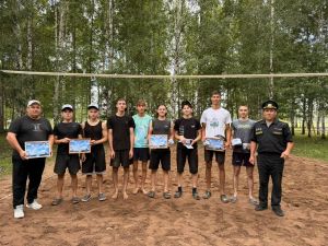 Балтачта хәрби диңгез флоты көне уңаеннан пляж волейболы ярышы узды