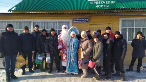 Балтачта профсоюз Кыш бабае кабат юлга кузгалган (+бик күп фото)