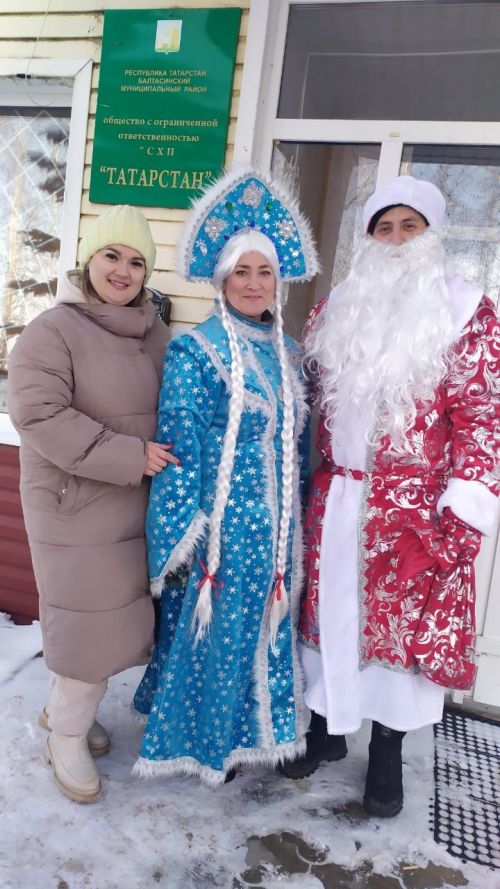 Балтачта профсоюз Кыш бабае кабат юлга кузгалган (+бик күп фото)