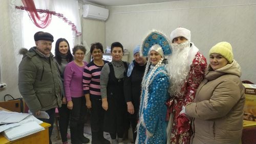 Балтачта профсоюз Кыш бабае кабат юлга кузгалган (+бик күп фото)