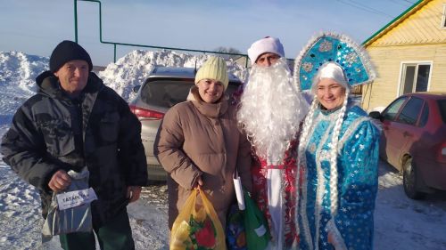 Балтачта профсоюз Кыш бабае кабат юлга кузгалган (+бик күп фото)
