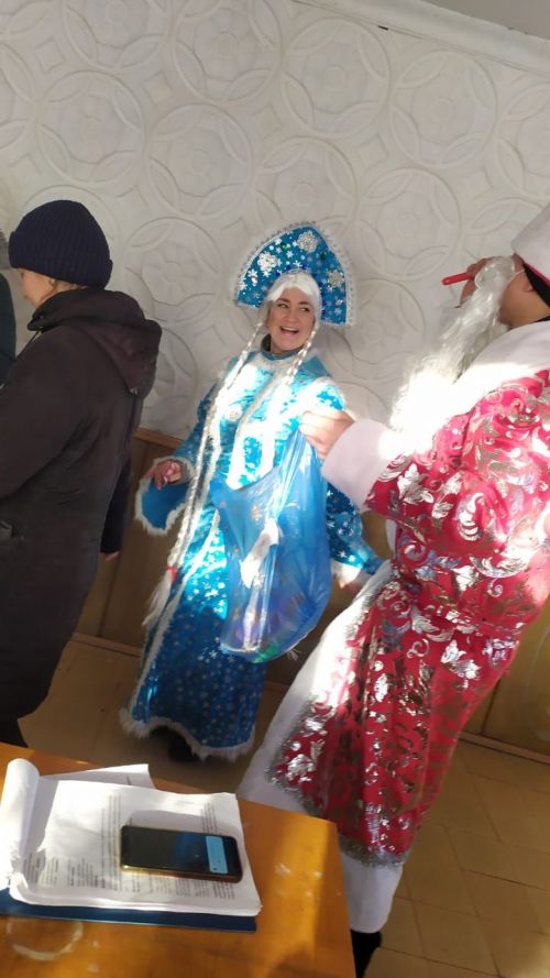 Балтачта профсоюз Кыш бабае кабат юлга кузгалган (+бик күп фото)