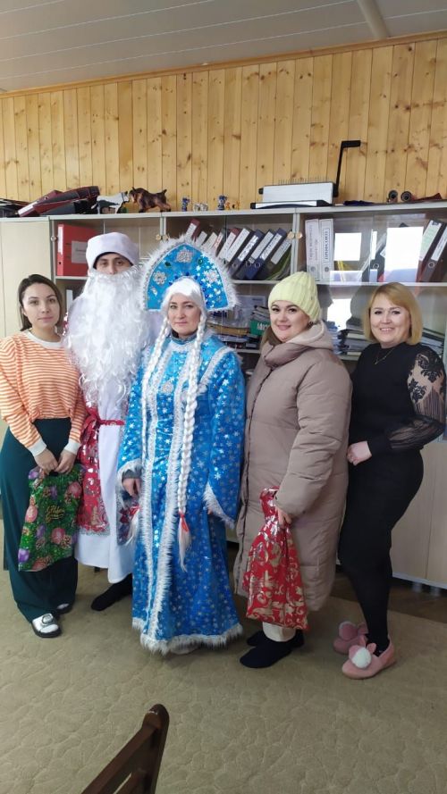 Балтачта профсоюз Кыш бабае кабат юлга кузгалган (+бик күп фото)