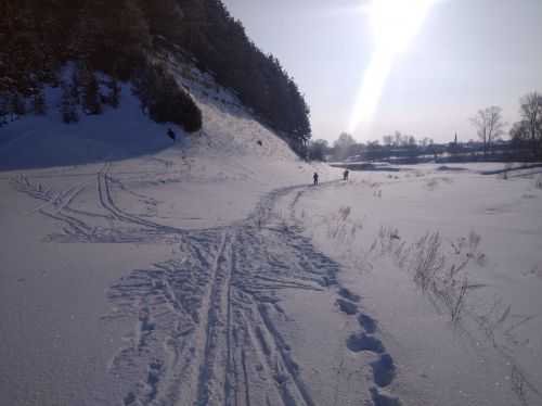 Көшкәтбашта чаңгы шудылар (фото)