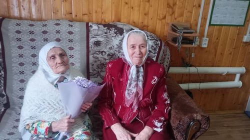 Бүген Бөрбаш авылында яшәүче Шәяхмәтова Кристина Романовнага 95 яшь тулды (фото, видео)