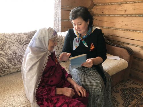 Балтачта авыл җирлекләрендә тыл ветераннарына бәйрәм күчтәнәчләре өләштеләр (фото)