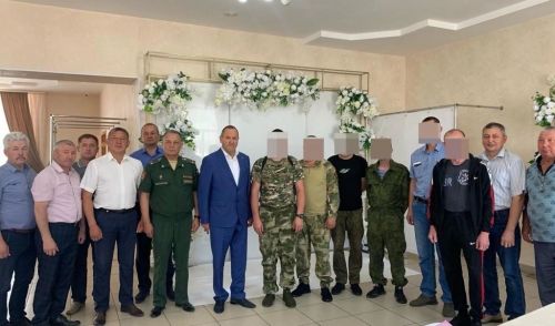 Балтачта ялга кайткан егетләр район башлыгы белән очрашты (+фото)