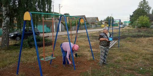 Көшкәтбашта өмәгә чыкканннар (фото)