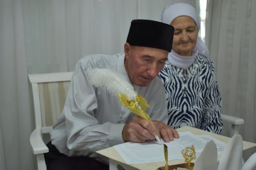 Балтачта 50 ел бергә матур тормыш корган 50 парны хөрмәтлиләр (бик күп фото)