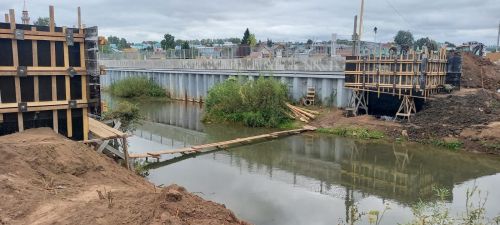 «Сабантуй» паркына күпер аша