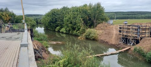 «Сабантуй» паркына күпер аша