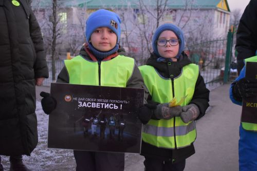 «Каенкай» балалары юлларда сак йөрергә чакырды (фото)