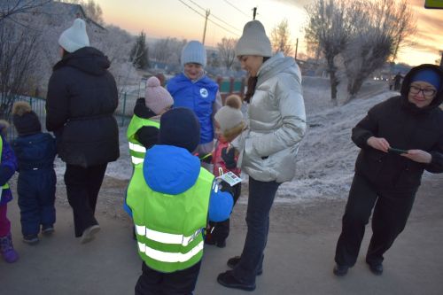 «Каенкай» балалары юлларда сак йөрергә чакырды (фото)