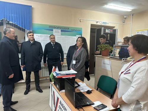 Балтачта сайлауларны ТР сәламәтлек саклау министры күзәтә (фото)