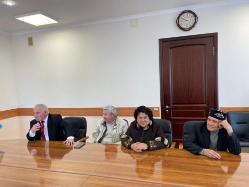 Балтачта язучылар район башлыгында булдылар (фото)