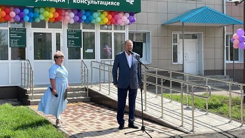 Район үзәк хастаханәсендә бүген куанычлы вакыйга (бик күп фото)