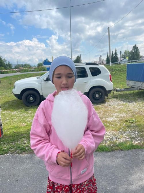 Балтачның «Ислам нуры» мәчете каршында балалар өчен ял итү чарасы оештырылды.