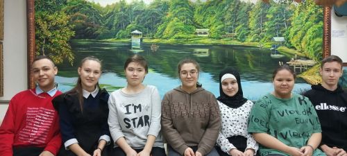 Смәел укучылары музейда кунакта