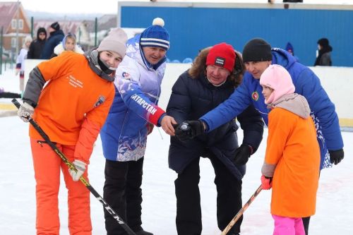 Балтачта «Әти, әни, мин — хоккей сөючән гаилә»  хоккей фестивале узды