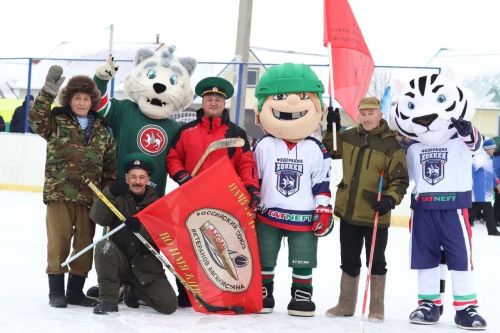 Балтачта «Әти, әни, мин — хоккей сөючән гаилә»  хоккей фестивале узды