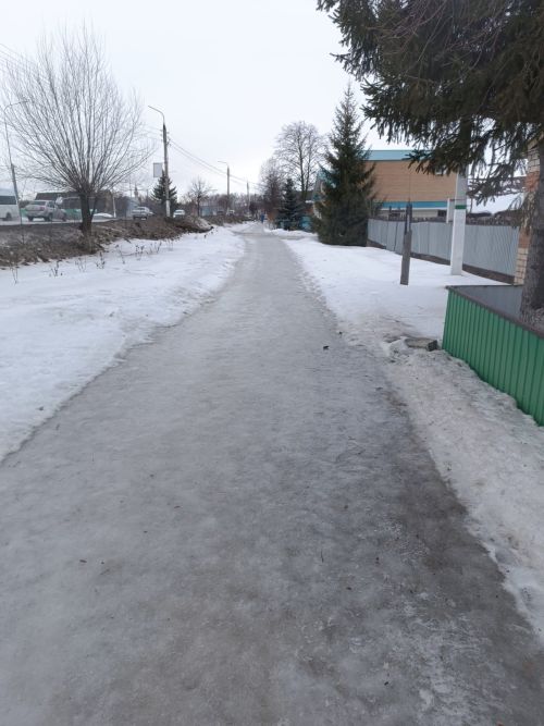 «Тротуарлар бозлавыкка әверелде»