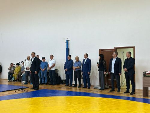 Бөрбашта теш табибы Рафил Галимуллин истәлегенә узган көрәш ярышына 87 яшь көрәшче килгән иде