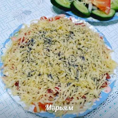 Мәрьям Миннегуловадан гади, әмма бик тәмле салат рецепты